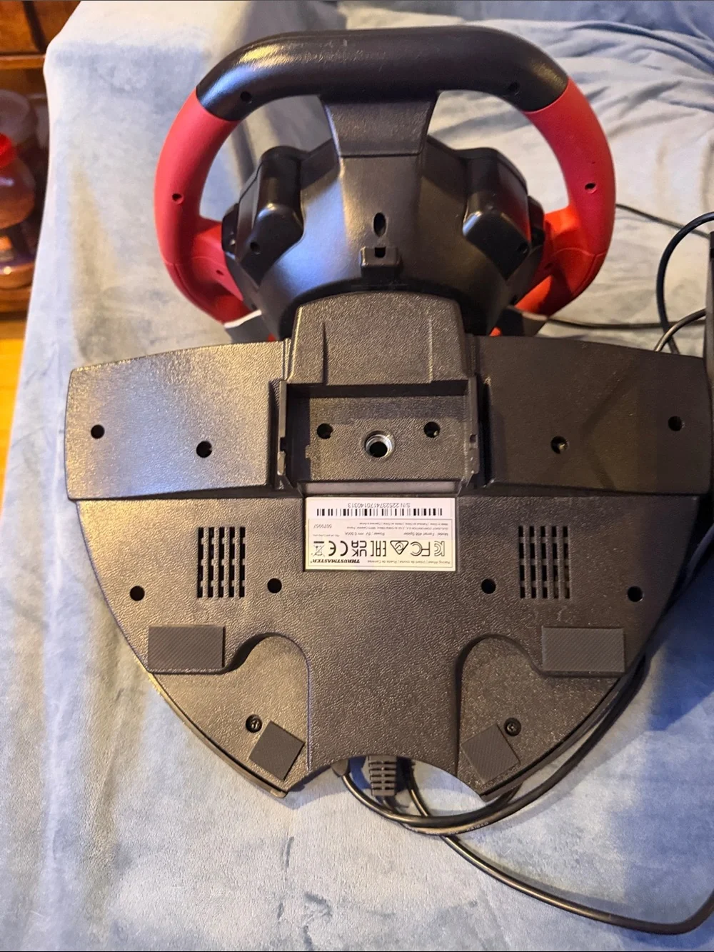 Ferrari Red and Black Racing Wheel Controller with Pedals Xbox controllers